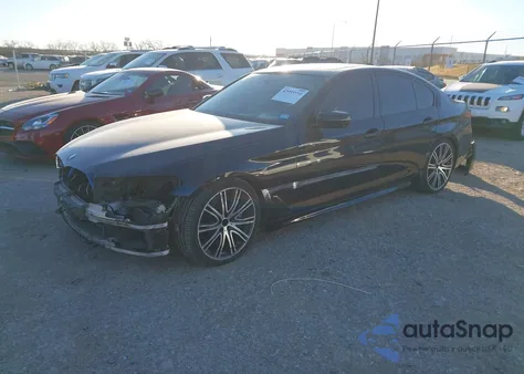 2018 BMW M550I xDrive from USA, damaged, VIN WBAJB9C56JG464393